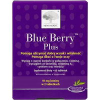 Produktbild von New Nordic Blue Berry Plus Tabletten mit pflanzlichem Ursprung 60 Stück