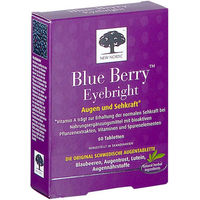 Produktbild von New Nordic Blue Berry Tabletten mit Kräuter-Komplex und Vitamin A, 60 Stück