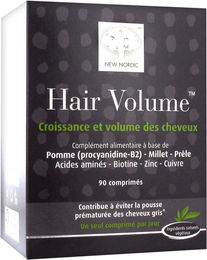New Nordic Haar Volumen Tabletten mit Zink, Biotin, Selen und Kräuter-Komplex 90 Stück – Bild 1 von 1