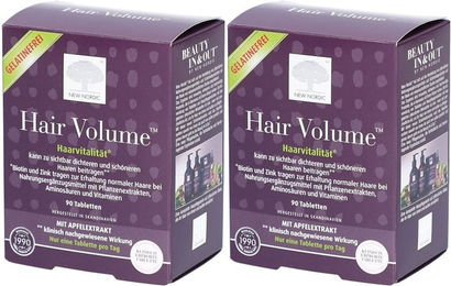 NEW NORDIC Hair Volume Tabletten mit Zink, Biotin und Selen 180 Stück – Bild 1 von 1