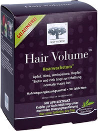 New Nordic Hair Volume Tabletten mit Zink, Biotin und Selen 90 Stück – Bild 1 von 3