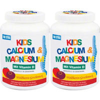 Produktbild von New Nordic Kids Calcium & Magnesium Lutschtabletten für Kinder 180 Stück