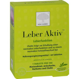 New Nordic LEBER AKTIV Tabletten 60 Stück – Bild 1 von 1