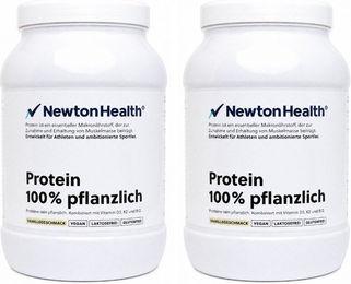 Newton Health Mehrkomponenten Proteinpulver Vegan Vanille Laktosefrei Glutenfrei – Bild 1 von 2