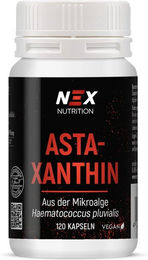 NEX Astaxanthin Kapseln vegan ohne Zusatzstoffe 120 Stück – Bild 1 von 3