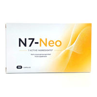 Produktbild von NEX N7-Neo Nahrungsergänzungsmittel mit 7 aktiven Inhaltsstoffen vegan 30 Kapseln