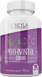 NEYLA Myo-Inositol Tabletten 180 Stück für Männer und Frauen – Bild 1 von 2