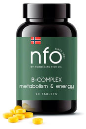 NFO B-Komplex Vegan Hochdosierter Vitamin B Komplex Tabletten 90 Stück – Bild 1 von 7
