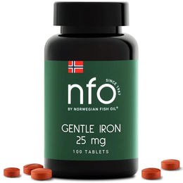 NFO Eisen Bisglycinat 25 mg vegan 100 Kapseln – Bild 1 von 7