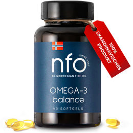 NFO Omega-3 Balance Fischöl Kapseln mit EPA und DHA 90 Softgel-Kapseln – Bild 1 von 4