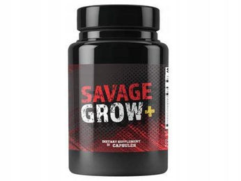 NGS Savage Grow Plus Kräuter-Komplex Kapseln für männliche Vitalität und Stärke – Bild 1 von 1