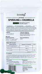NGS Superfood-Mischung Spirulina und Chlorella Bio Tabletten ohne Zusatzstoffe 400 Stück – Bild 1 von 1