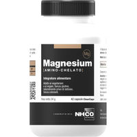 Produktbild von NHCO Magnesium Kapseln vegan glutenfrei laktosefrei 42 Stück