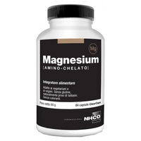 Produktbild von NHCO Magnesium Kapseln vegan glutenfrei laktosefrei 84 Stück