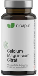 nicapur Calcium Magnesium Citrat Kapseln – Bild 1 von 1