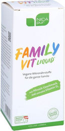 Nicapur Familyvit Liquid Vegan Zuckerfrei 250 ml für Erwachsene und Kinder – Bild 1 von 2
