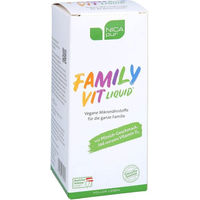 Produktbild von Nicapur Familyvit Liquid Vegan Zuckerfrei 250 ml für Erwachsene und Kinder