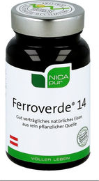 nicapur Ferroverde 14 Vegan Kapseln 60 Stück – Bild 1 von 3