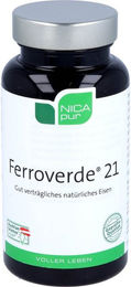 Nicapur Ferroverde Kapseln vegan glutenfrei laktosefrei 60 Stück – Bild 1 von 2