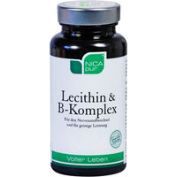 Produktbild von Nicapur Lecithin B Komplex Kapseln 60 Stück