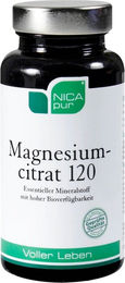 Nicapur Magnesiumcitrat 120 Kapseln – Bild 1 von 2