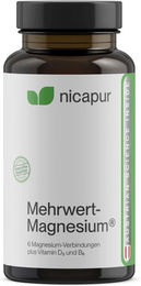 nicapur Mehrwert-Magnesium Komplex Kapseln – Bild 1 von 3
