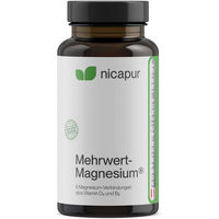 Produktbild von nicapur Mehrwert-Magnesium Komplex Kapseln