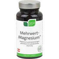 Produktbild von Nicapur Mehrwert-Magnesium Komplex Kapseln vegetarisch glutenfrei laktosefrei