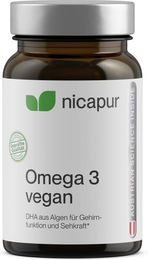 nicapur Omega 3 vegan Kapseln – Bild 1 von 2