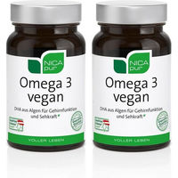 Produktbild von nicapur Omega 3 vegan Kapseln