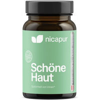 Produktbild von Nicapur Schöne Haut Kapseln mit Zink, Biotin und Selen, glutenfrei und laktosefrei