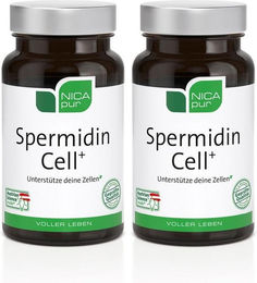 nicapur Spermidin Cell+ Kapseln vegan ohne Zusatzstoffe 120 Stück – Bild 1 von 1