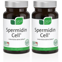Produktbild von nicapur Spermidin Cell+ Kapseln vegan ohne Zusatzstoffe 120 Stück