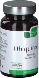 Nicapur Ubiquinol Kapseln 60 Stück glutenfrei und laktosefrei – Bild 1 von 3