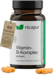 nicapur Vitamin-B-Komplex Kapseln 60 Stück – Bild 1 von 3
