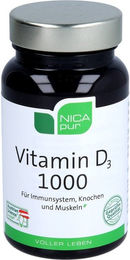 NICApur Vitamin D 1000 Kapseln 120 Stück – Bild 1 von 3