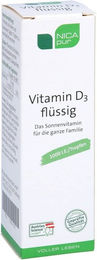 NICApur Vitamin D3 flüssig 1000 IE glutenfrei und laktosefrei 25 ml – Bild 1 von 2