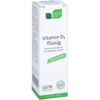 Produktbild von NICApur Vitamin D3 flüssig 1000 IE glutenfrei und laktosefrei 25 ml