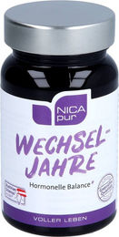 NICApur Wechseljahre Kräuter-Komplex Kapseln ohne Gelatine 30 Stück – Bild 1 von 3