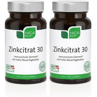 Produktbild von nicapur Zinkcitrat 30 mg Kapseln 120 Stück