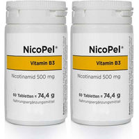 Produktbild von NicoPel Vitamin B3 Niacin Tabletten 60 Stück