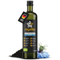 Produktbild von Nigellio Schwarzkümmelöl Bio Kaltgepresst 500 ml Vegan und Glutenfrei