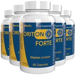 Niko-Ex Oriton Forte Kapseln vegan pflanzlicher Ursprung 300 Stück – Bild 1 von 3