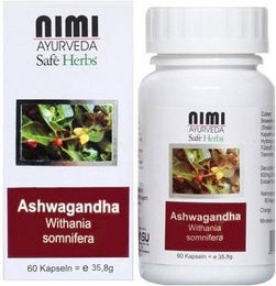 Nimi Ashwagandha Extrakt Kapseln glutenfrei – Bild 1 von 1
