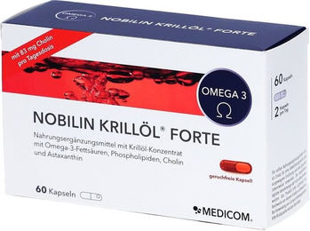 Nobilin Krillöl Forte Kapseln 60 Stück – Bild 1 von 1