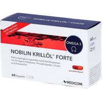 Produktbild von Nobilin Krillöl Forte Kapseln 60 Stück