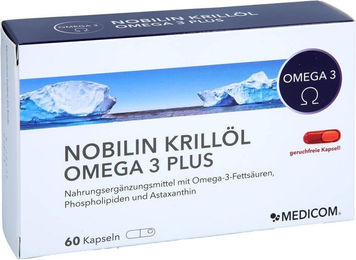 Nobilin Krillöl Omega-3 Plus Kapseln 60 Stück von MEDICOM Pharma GmbH – Bild 1 von 1