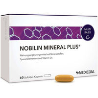 Produktbild von NOBILIN Mineral Plus Mineralstoff-Komplex Kapseln glutenfrei und laktosefrei 60 Stück