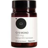Produktbild von Nobilin Q10 Mono 100 mg Ubiquinon Kapseln glutenfrei und laktosefrei 60 Stück