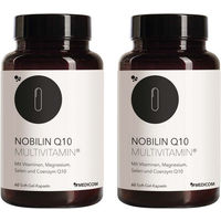 Produktbild von Nobilin Q10 Multivitamin Kapseln glutenfrei und laktosefrei